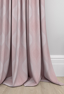 Deco, Blush - Made to Measure Curtains